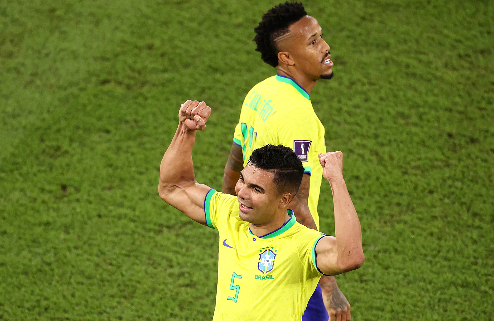 丹麦鏖战巴西，卡塞米罗刷新纪录